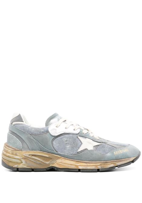 Sneakers Dad Star chunky in blu e argento di Golden goose - uomo